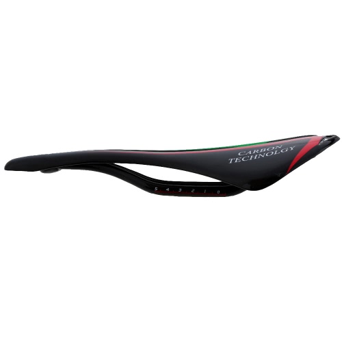 

Full Carbon Fiber Super Lightweight MTB Mountain Bike Road Bike Cycling Cushion Hollow Saddle Bicycle Seat 27 * 14cm 116g