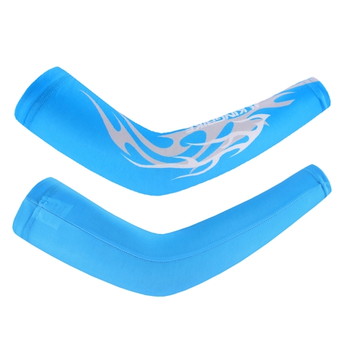 2pcs exterior Unisex respirável UV proteção ciclismo braço mangas