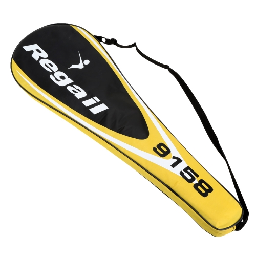 

2Pcs Training Badminton Racket Racquet with Carry Bag Sport Equipment Durable Lightweight