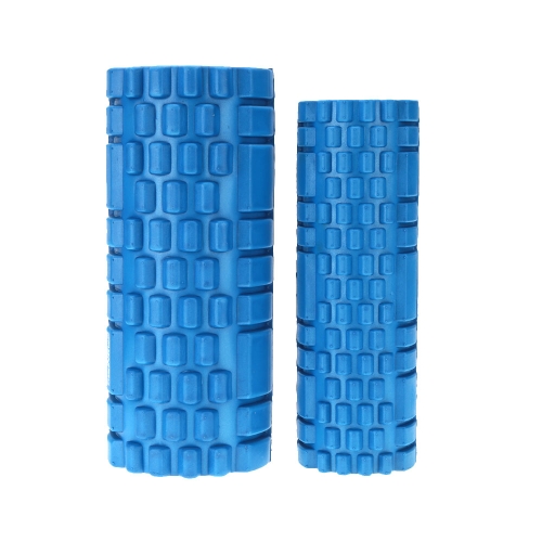 

2Pcs EVA Yoga Gym Pilates Fitness Exercise Foam Rollers Set
