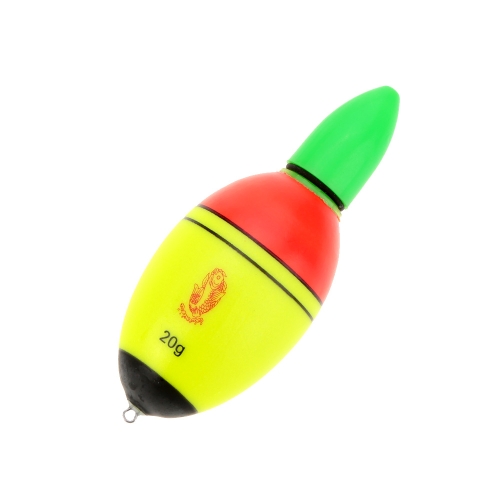 

Fishing Float EVA Electronic Light Bobber with 2 Button Cells Fishing Tackle
