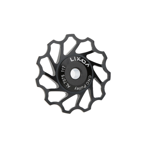 Lixada MTB Mountain Bike Road Bicycle Rear Derailleur 7075 Aluminum Alloy 11T Guide Roller Idler Pulley Jockey Wheel Part Accessory