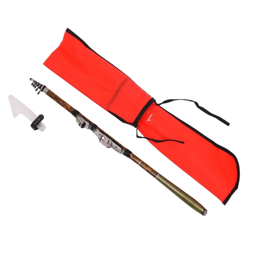 1.8M 2.1M 2.4M 2.7M 3.0M 3.6M Portable Rock Fishing Pole Telescopic Carbon Fishing Rod