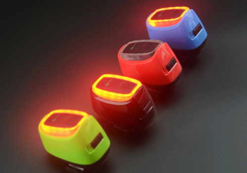 

16 LED Lights 7 Modes Intelligent Rechargeable Bicycle Rear Light with USB Cable