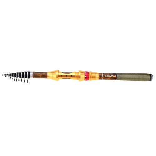 

Lixada Portable Rock Fishing Pole Telescopic Carbon Fishing Rod 1.8M 2.1M 2.4M 2.7M 3.0M 3.6M