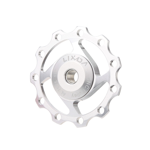 Lixada MTB Mountain Bike Road Bicycle Rear Derailleur 7075 Aluminum Alloy CNC 11T Guide Roller Idler Pulley Jockey Wheel Part Accessory