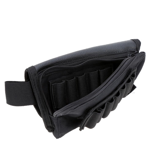

Outdoor Tactical Military Hunting Ammo Pouch Holder with Leather Pad