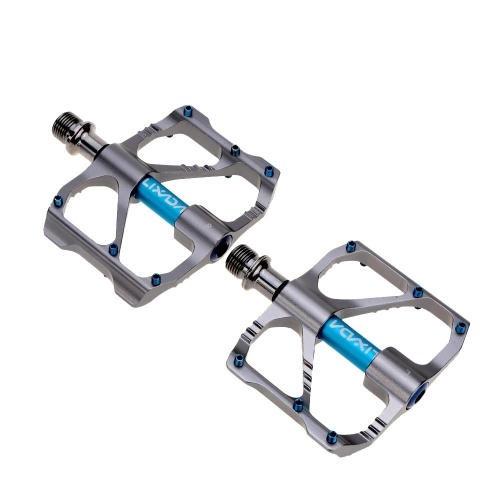 

Second Hand 2Pcs Lixada Aluminum Alloy Mountain Bike Sealed Bearing Platform Pedals 9/16"