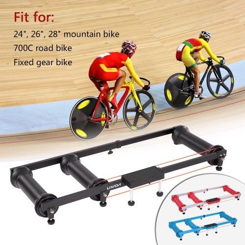 

Second Hand Lixada Cycling MTB Mountain Bike Indoor Training Station Road Bicycle Exercise Station Fitness Cycling Roller Trainer