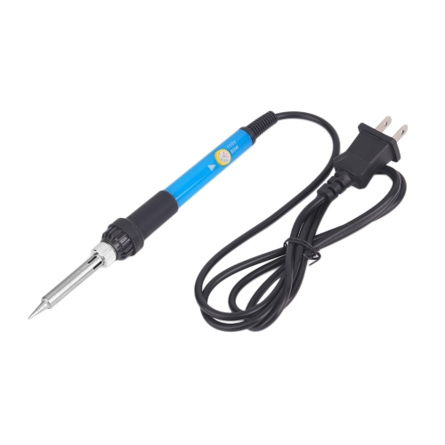 

110V 60W Temperature Welding Soldering Iron Tool With Sucker Tips Iron Stand