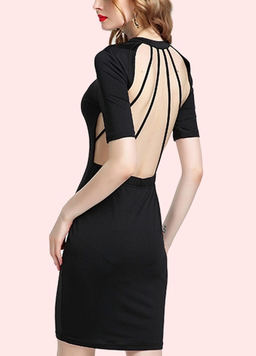 

Sexy Women Hollow Out Night Club Dress
