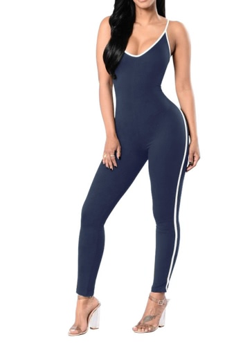 

Sexy Spaghetti Strap Scoop Neck Women's Bodycon Jumpsuits
