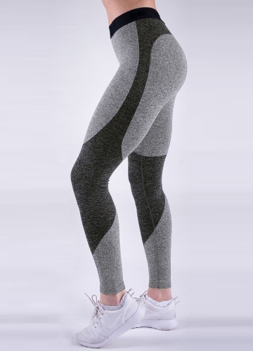 

Сексуальные женщины Slim Sport Yoga Color Splice Fitness Leggings
