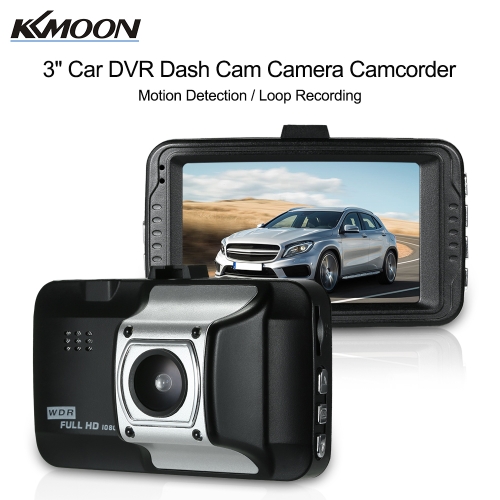 

KKMOON 3 INch Автомобильный видеорегистратор Dash Cam Camera Camcorder Motion Detection / Loop Recording