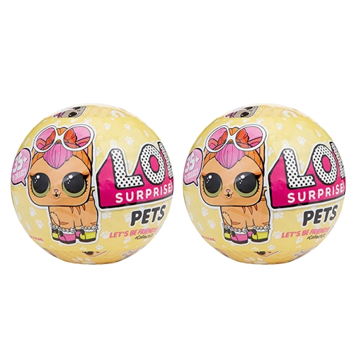 

2Pcs Lol Egg Doll Toy Mystery Baby Домашние животные