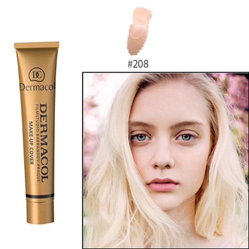 

High Covering Make Up Foundation Legendary Film Studio Hypoallergenic