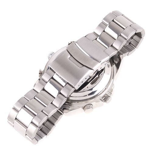 4GB WaterProof Spy Wrist Watch HD Hidden Camera DV Silver