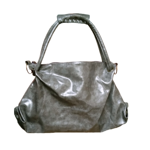 Nueva moda mujeres bolso Hobo PU cuero gran capacidad informal bandolera bandolera