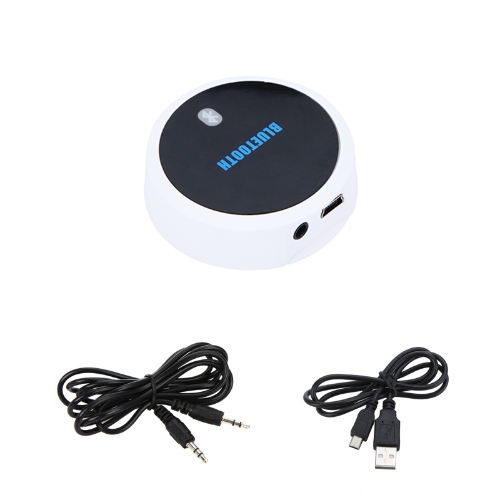 Wireless BT 3.0 Music Audio Dongle Receiver Handsfree Mic 3.5mm Car AUX Line for iPhone iPad iPod Samsung