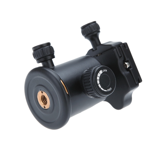 Andoer Camera Tripod Ball Head Ballhead with Quick Release Plate 1/4