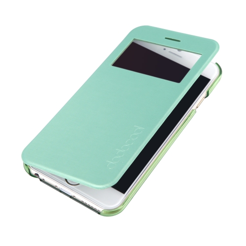 dodocool Funda para móvil Funda Volteada para iphone 6 cubierta de PU ultra fino con una ventana de vista para Apple iPhone 6