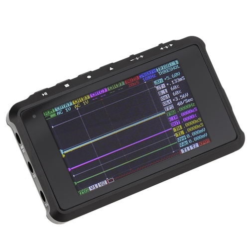 

Seeed DSO Quad алюминиевые сплава черные карман размером 4 канала 2MB USB диск цифровой запоминающий осциллограф