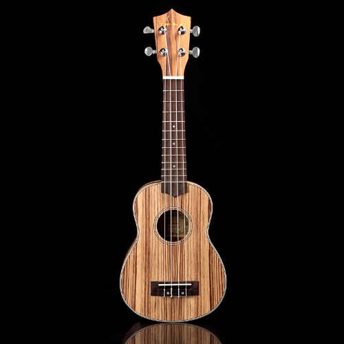 

Homeland Laminated Zebrawood Soprano 4 String Укулеле Акустический инструмент