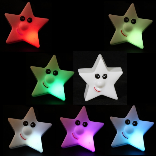 Luce di Natale del LED colorato Stella