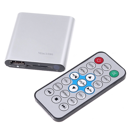 Mini HD Media Player Silver