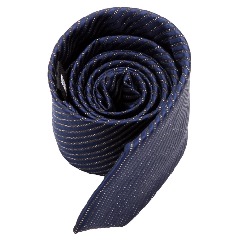 

Fashion Classic Men's Neck Tie Stripes Solid Color Necktie Wedding Groom Party Dark Blue