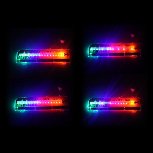 

Colorful Bicycle Bike Cycling Wheel Spoke Light 32 LED 4 Colors 32 Patterns