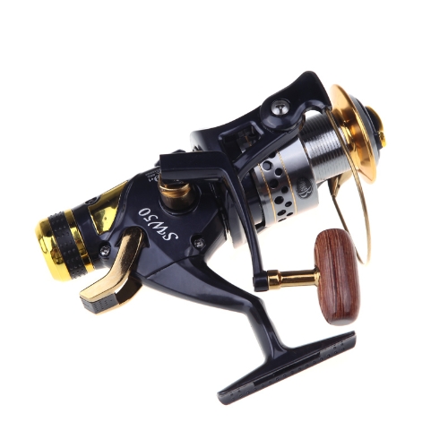 

9+1BB Ball Bearings Left/Right Interchangeable Collapsible Handle Fishing Spinning Reel SW50 5.2:1