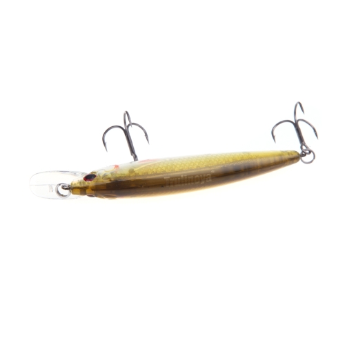 Trulinoya DW11 95mm 9g 1m Mini Crank Fishing Lure Hard Bait with BKK Hooks Golden