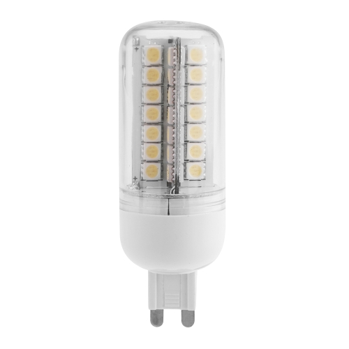 G9 7W 5050 SMD 56 LED risparmio energetico lampada lampadina 360 gradi caldo di mais 200-230V bianco