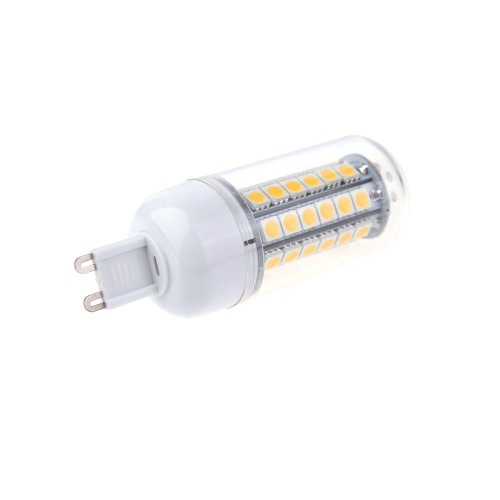 G9 7W 5050 SMD 48 LED ampoule lampe 360degree d'économie d'énergie de maïs chaud blanc 220-240V