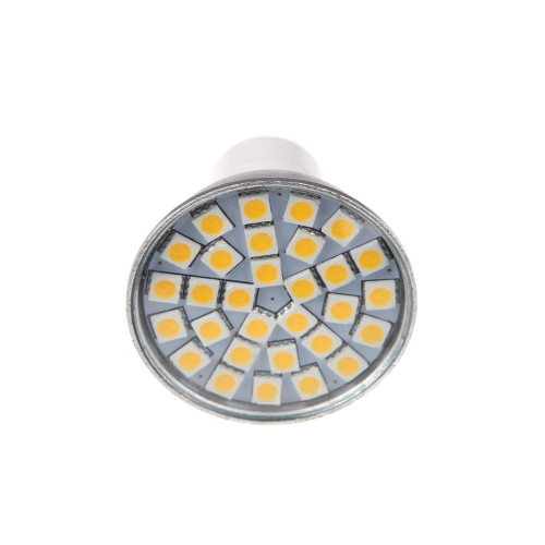 GU10 5W 5050 SMD 30 привело лампа лампа Кубок прожектора энергосберегающие теплый белый 85-265V