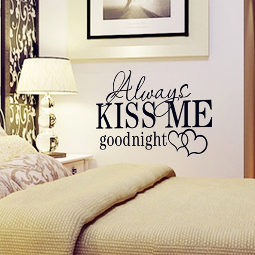 

Loved Letter Loving Heart Removable Wall Stickers Art Decals Mural DIY Wallpaper for Room Decal 45 * 60cm