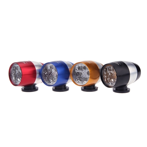 

Велоспорт Ultra Bright 6 LED велосипед переднего белых головного света Мини безопасность лампа фонарик 2 Режимов Алюминиевого спла