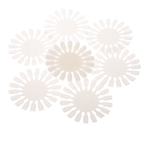 

10PCS Roundness Tips Nail Polish Color Card Template