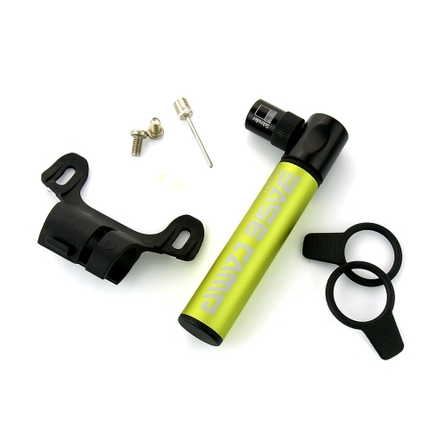 

Aluminum Alloy Bicycle Air Pump Mini Portable Bike Tire Inflator Super Light Small Accessory Black