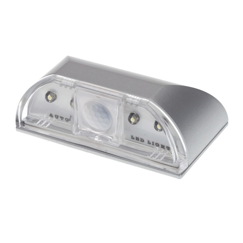 

4 LED Auto PIR Keyhole Motion Sensor Detector Light Lamp