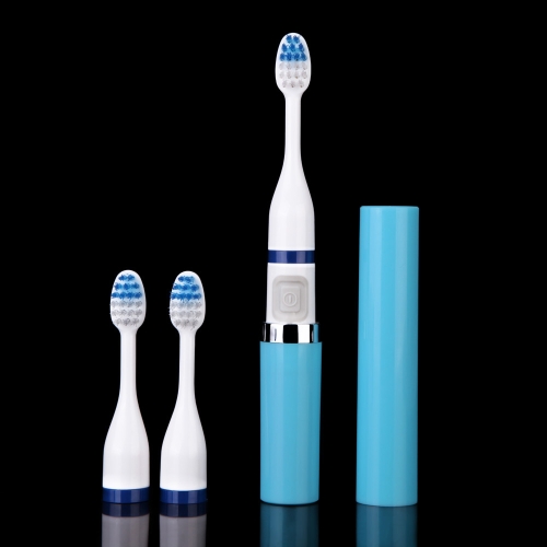 Professional Care Electric Massage Sonic Automatic Toothbrush with 2 Replaceable Heads Cleaning Teeth Dental