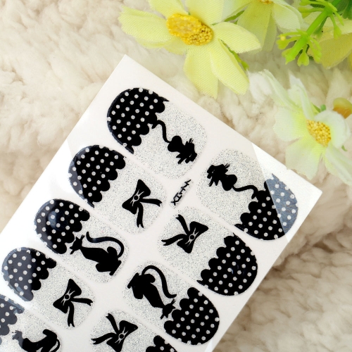 

One Sheet Mix Style DIY Nail Art Stickers Patch Wraps Fingers Tips Decoration