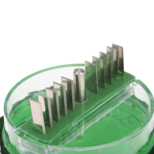 

2pcs Garlic Chopper No-touch Pro Peeler Dicer Slicer Cutter for Nuts Ginger Spice Mincer Stirrer Presser