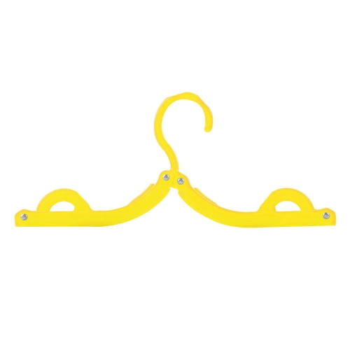 

Portable Colorful Travel Space Saving Clothing Hanger Foldable ABS Plastic Folding Drying Rack Clothes Peg