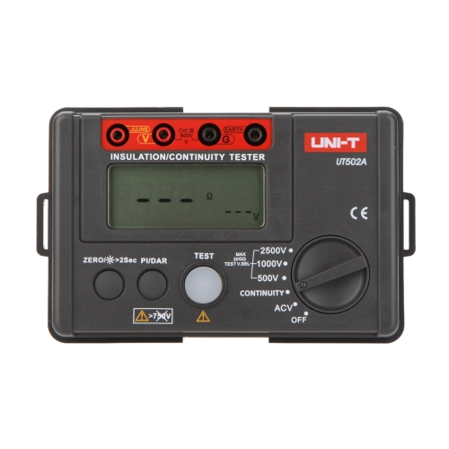 

UNI-T UT502A 2500В Измеритель Сопротивления изоляции Мегомметр Вольтметр в / ЖК-подсветка