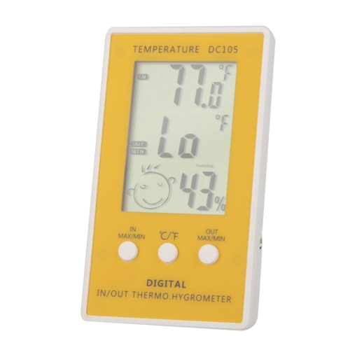 

LCD Digital Thermometer Hygrometer Temperature Humidity Meter w/ Wired External Sensor