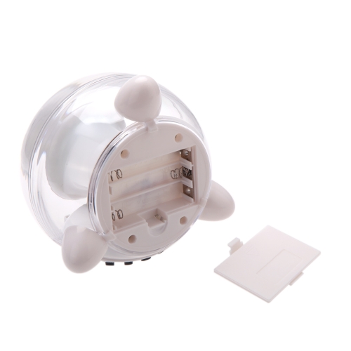 

Revitalizing 7 Color LED Ball Calendar Clock Music Alarm Thermometer Natural Sound