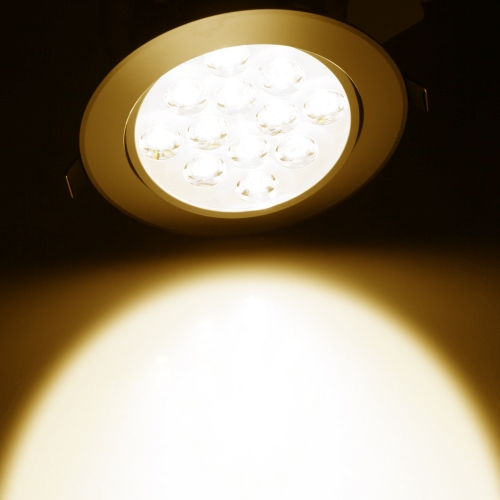 

12*1W LED Recessed Ceiling Down Light Lamp Spotlight Indoor for Home Living Room Decoration Lighting with Driver AC85-265V