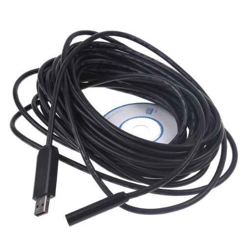 

USB Endoscope 300000 pixels CMOS camera built-in LED light flexible camera waterproof with 10mm diameter